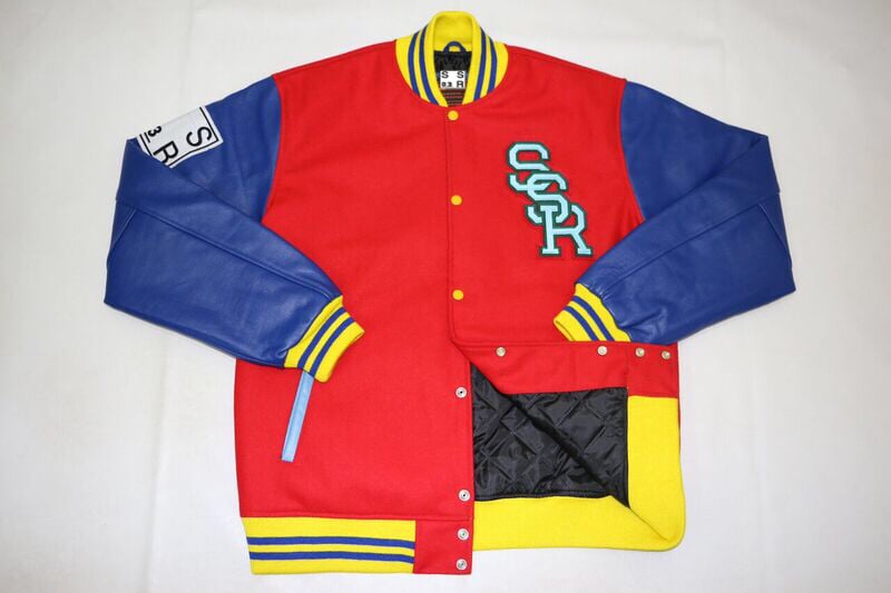 S S R Varsity Leather Jacket | S.S.R SINCE 03 Clothing Co.