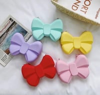 Image 2 of Silicone Bow Purse
