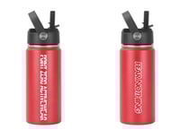 Red 1L Double Wall Insulated Bottle