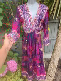 Image 7 of Mykonos Glitter wrap dress Maxi/ Kaftan