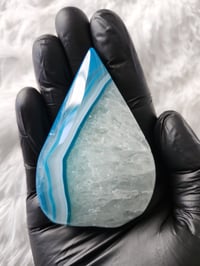 Image 7 of Blue Sardonyx Agate Teardrop Crystal - 6 Styles