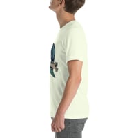 Image 14 of Artbot Alien Bent Back Light-Colored Unisex t-shirt