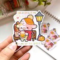 Image 3 of Pumpkin Spice Latte | Die Cut Sticker
