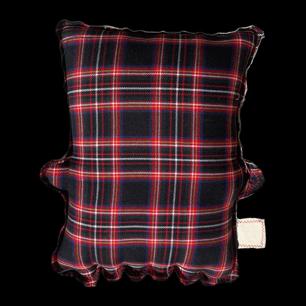Image of MINI BULLY PILLOW (PLAID)