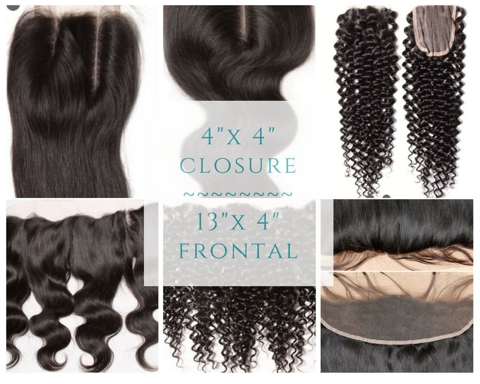 13 x 4 frontal lace closure