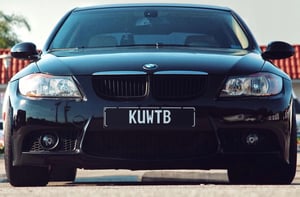 Image of KUWTB European License Plate