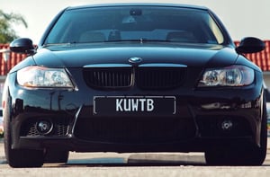 Image of KUWTB European License Plate