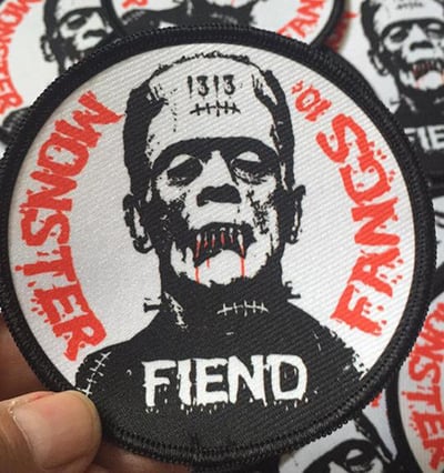 Image of MONSTER FIEND FANGS PATCH