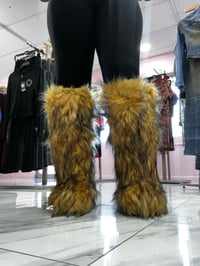 Image 3 of Tall fur boots 