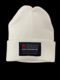 Image 2 of NDLON Beanie - White 