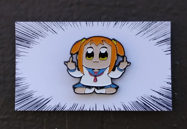 Image of Popuko enamel pin