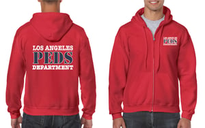 Image of PEDS LOS ANGELES ZIPPER SWEATER