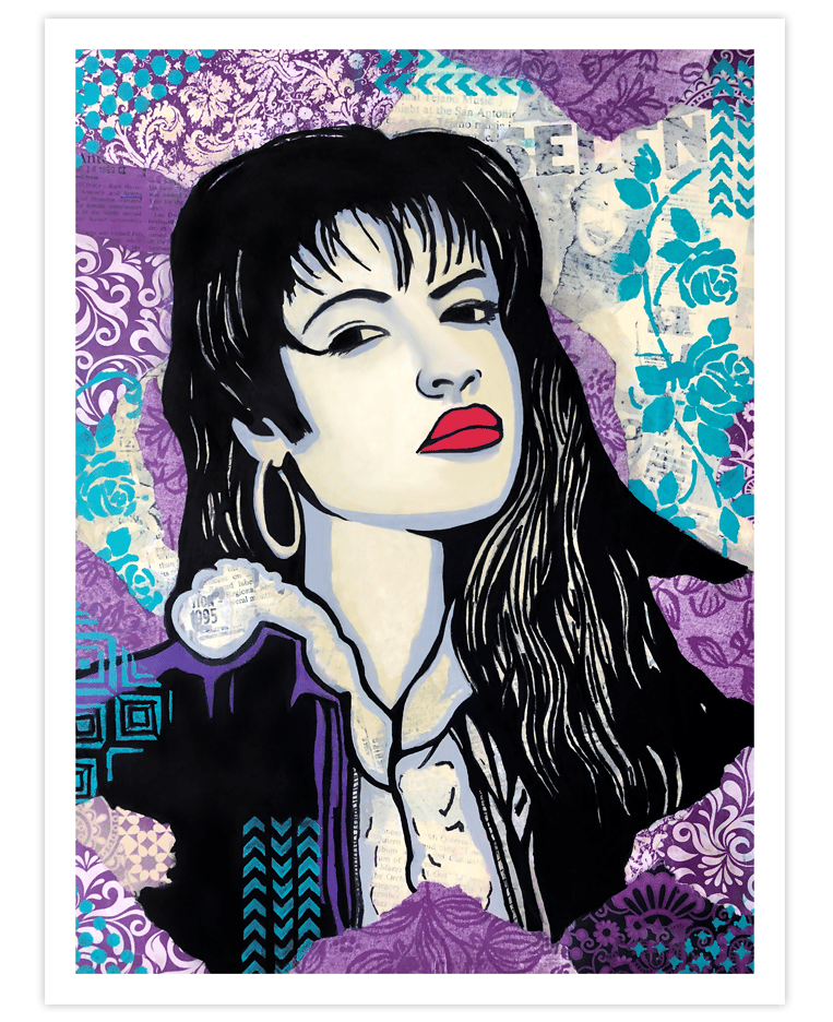 Image of Selena - Roses - Fine Art Print
