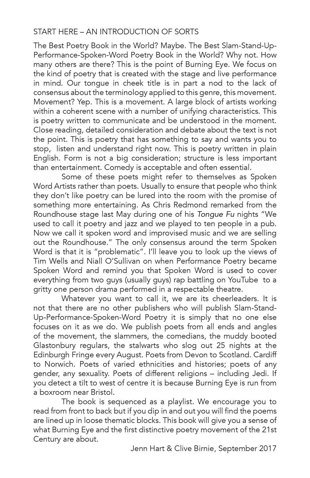 Image of The BEST Poetry Book in the World edited by Bridget Hart and Clive Birnie