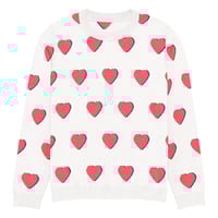 Image 6 of Full of Love Knitted Crew Neck Sweater