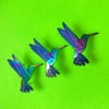 HUMMINGBIRD-NATURAL TREASURE pin