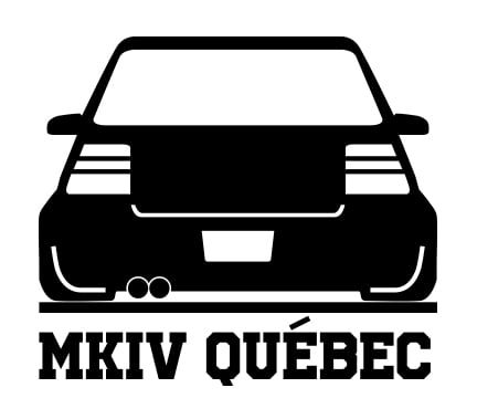 Image of CLUB MKIV QUÉBEC STICKER GOLF