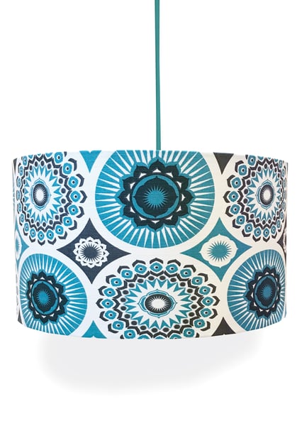 Image of Darjeeling Linen Lampshade - Lido