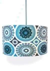 Darjeeling Linen Lampshade - Lido