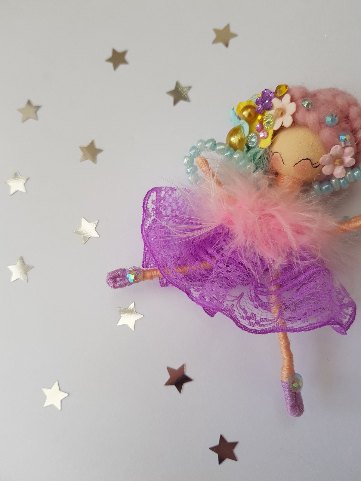 Image of Custom Decorative Bespoke Fairies - made to order (Tiny, Small and Large)