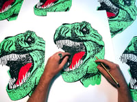 Image 1 of Serigrafia T-rex