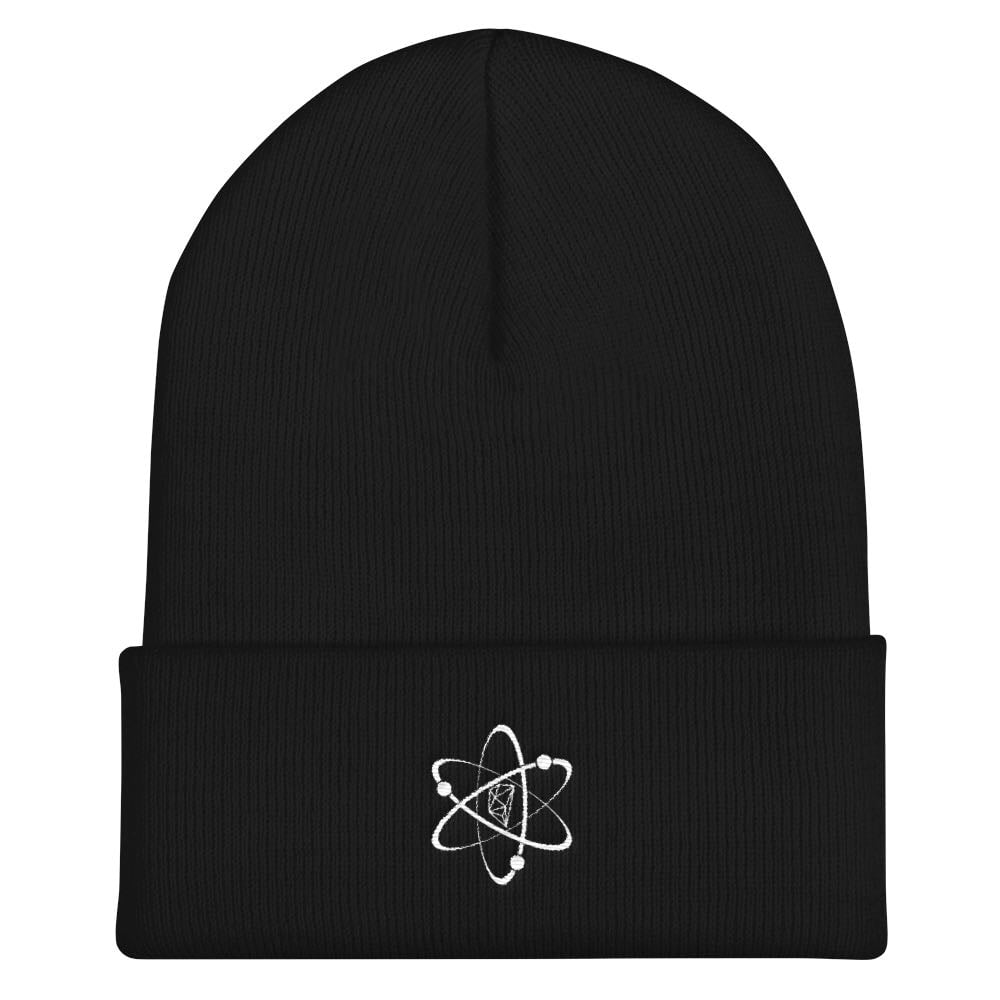 Image of Keyblock’s black watch hat [SCIENCE EDITION]