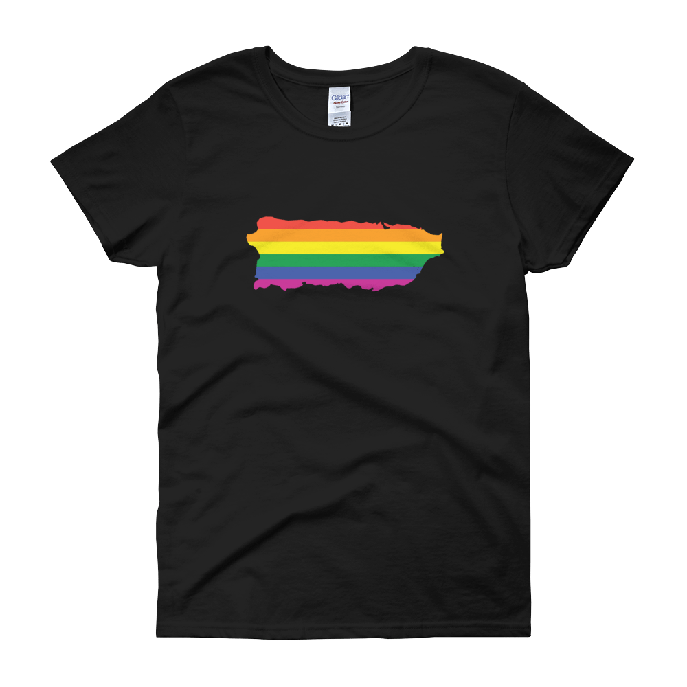 Image of Gay Pride Puerto Rico - Ladies T-Shirt