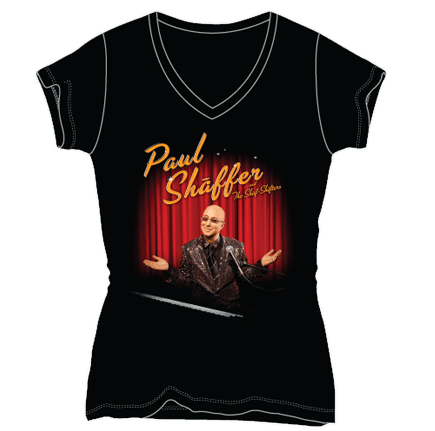 Image of Paul Shaffer and The Shaf-Shifters Ladies Color T-Shirt