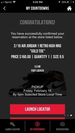 Image of Air Jordan Retro 1 Hi OG NRG “Gold Toe”