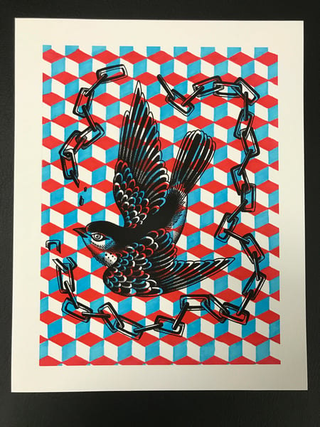 Image of 11x14 Bird Print by Jason Holley