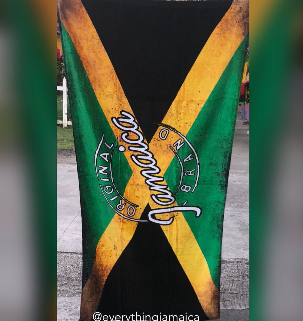 Jamaica “Original Brand” Flag Towel