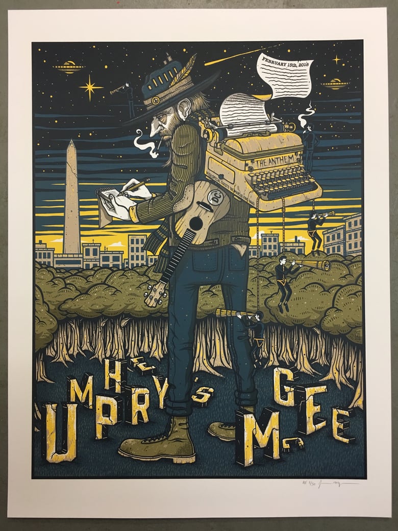 Image of Umphrey’s McGee - February 15th, 2018 - The Anthem - Artist Edition