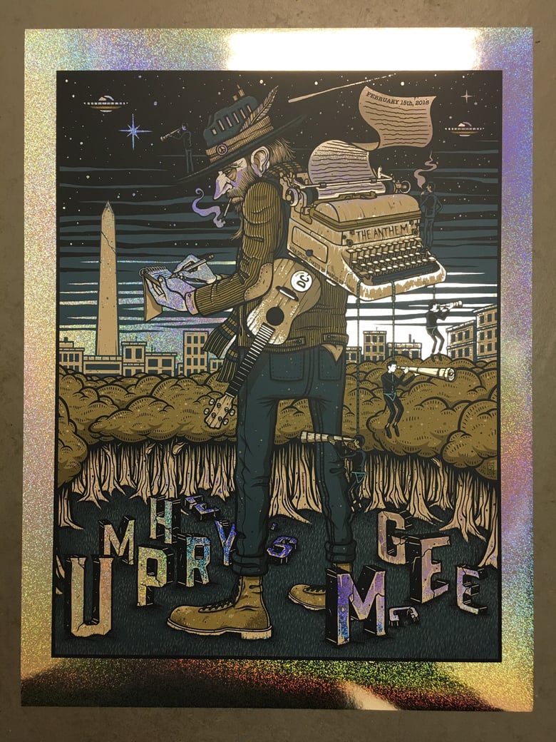 Image of Umphrey’s McGee - February 15th, 2018 - The Anthem - Sparkle Foil Variant