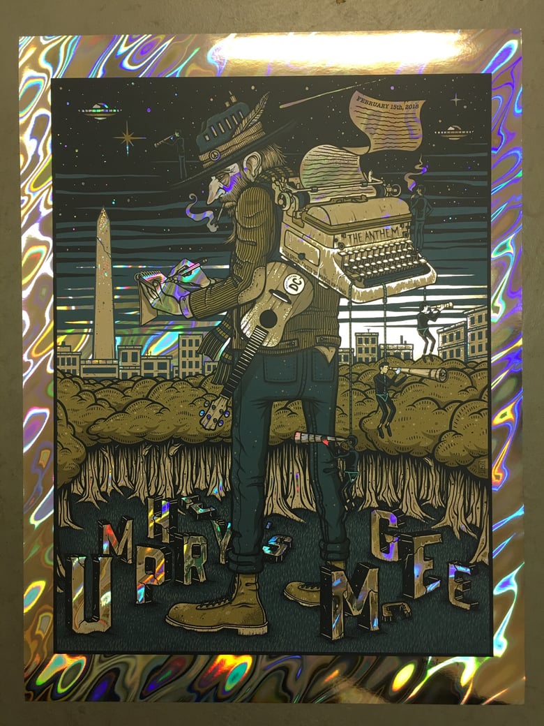 Image of Umphrey’s McGee - February 15th, 2018 - The Anthem - Lava Foil Variant