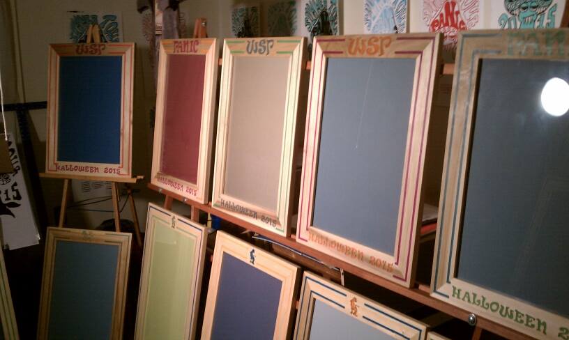 Image of Custom Glow in the Dark Frames for Show Prints