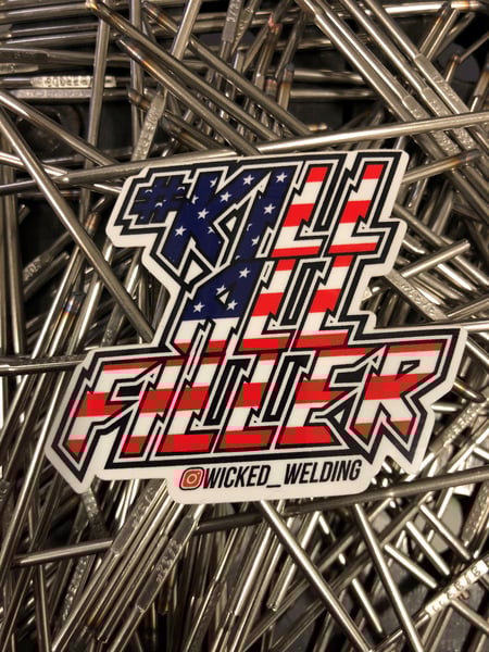 Image of #KillAllFiller Stickers