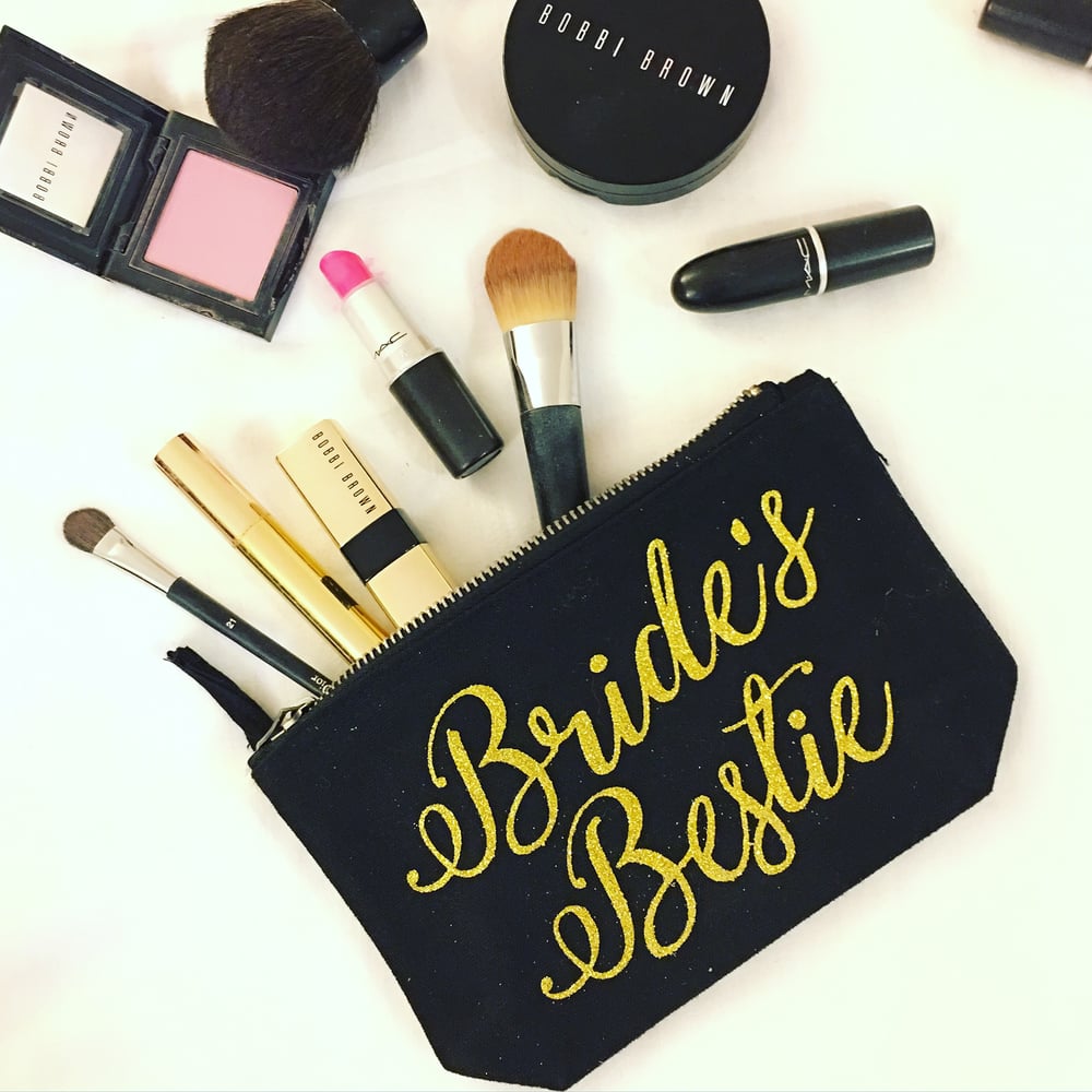 Image of Bride Tribe/Brides Bestie Makeup bag
