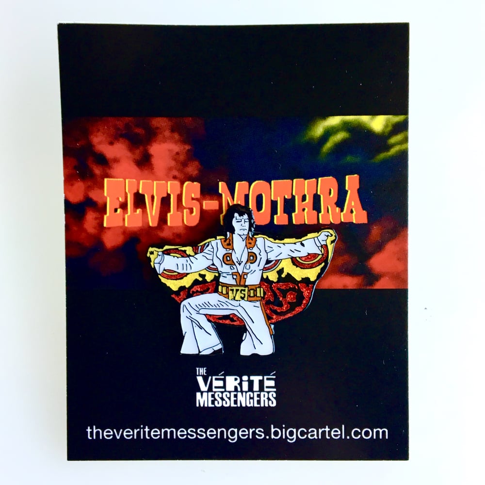 Image of ELVIS-MOTHRA Soft Enamel Pin