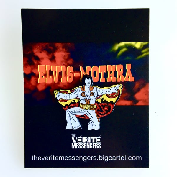 Image of ELVIS-MOTHRA Soft Enamel Pin