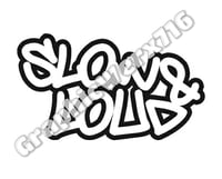 Image 1 of Slow and Loud Decal
