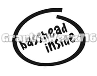 Image 1 of 6 inch Basshead Inside Decal