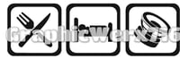 8 inch Eat Sleep Bass decal