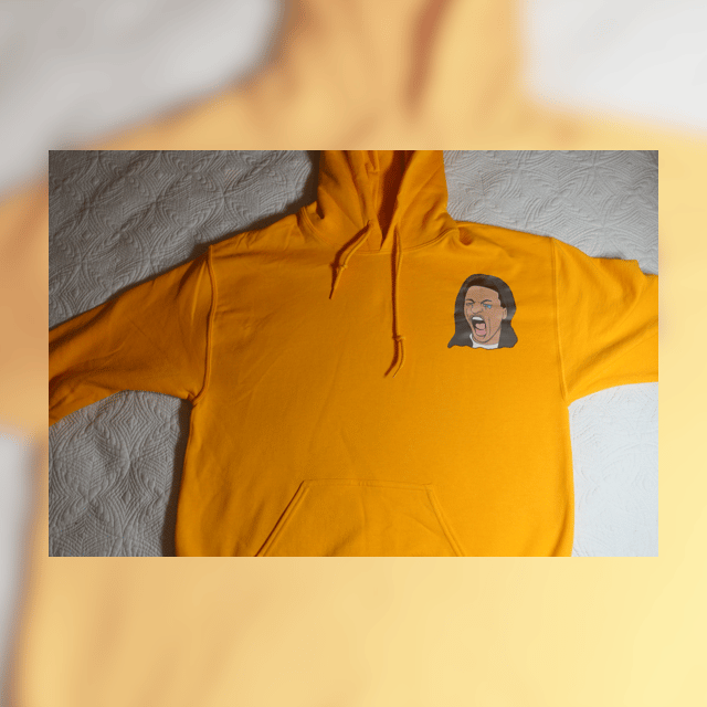 Image of GOLD“I JUST NTTED” HOODIE (SEASON 1)