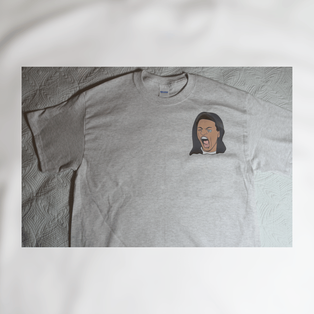 Image of GREY “I JUST NTTED” T-SHIRT (SEASON 1)