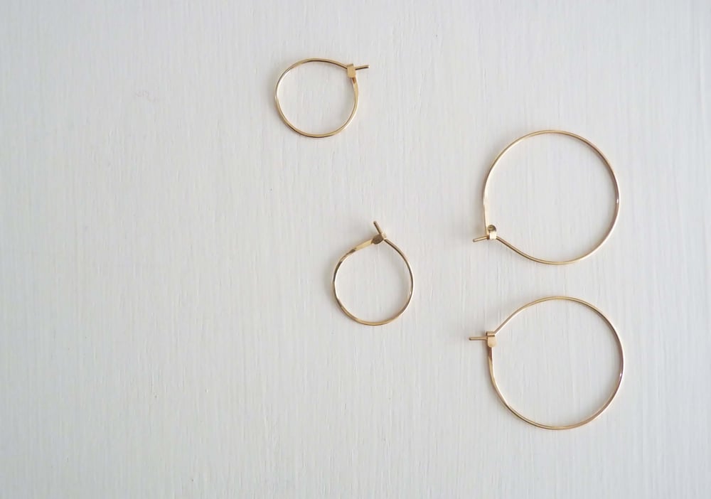 Image of Little round earrings