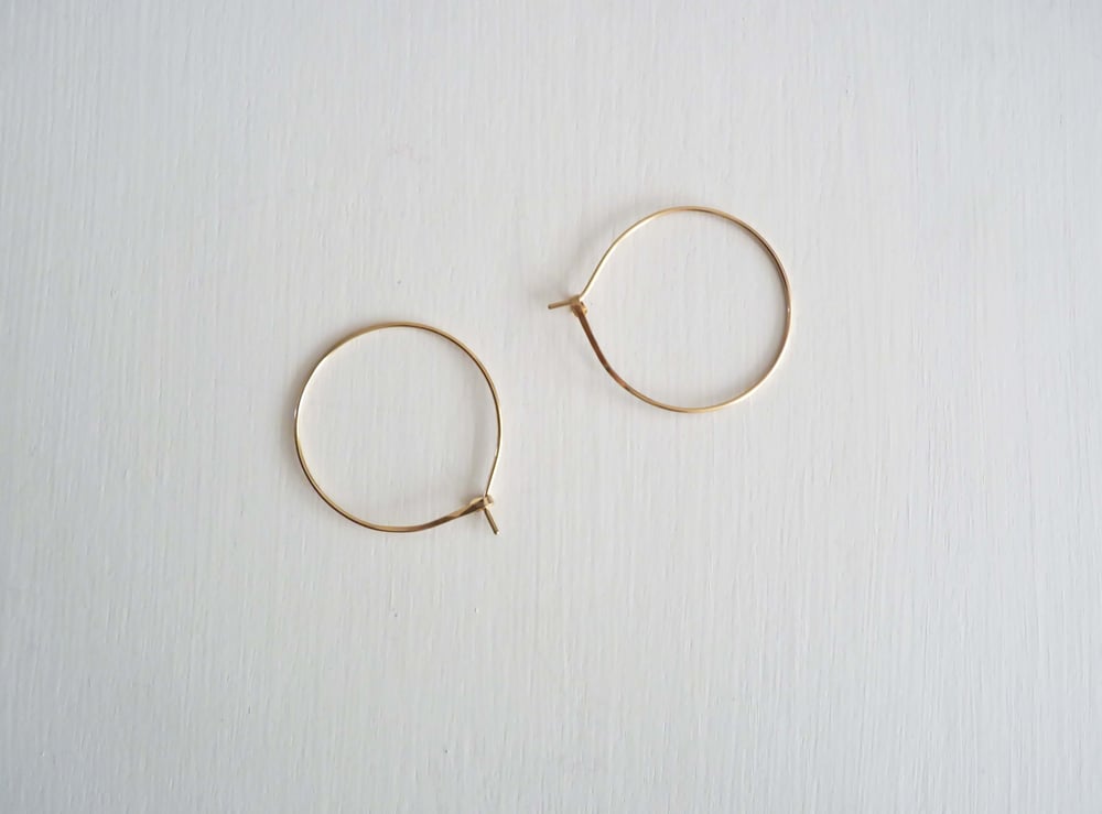 Image of Round earrings