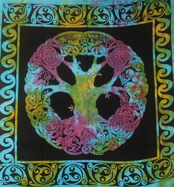 Image of Celtic Knot Tree Tapestry