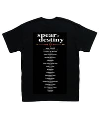 Image 3 of SPEAR of DESTINY est.1983 Range Black T-Shirt
