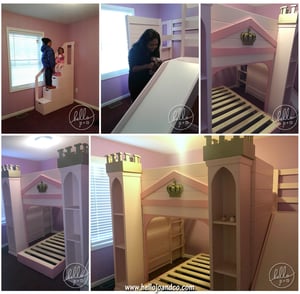 Image of Castle Bed Playhouse