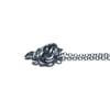 Little Snake necklace in sterling silver or gold
